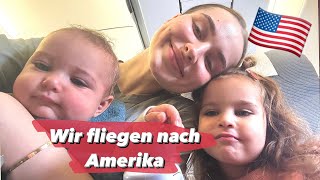 WIR FLIEGEN NACH AMERIKA 🇺🇸🌴 [upl. by Cayla562]