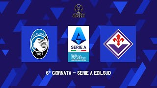 Highlights Atalanta  Fiorentina  6ª Giornata  Serie A Edil Sud [upl. by Slin935]