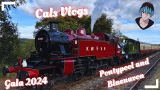 Gala Madness Cals Vlogs my trip to the Pontypool and Blaenavon steam Gala 2024 part 2 [upl. by Mufi]