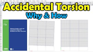 Why amp How Accidental Torsion Assign in ETABS [upl. by Neisa786]