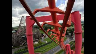 POV ONRIDE MAYAN COASTER ENERGYLANDIA JUN 2024 [upl. by Hayley]