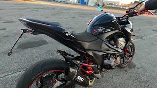 KAWASAKI Z800e Black Devil  SC PROJECT PURE EXHAUST SOUND [upl. by Fisch]