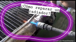 5️⃣ CURSO SOLDADURA DE PLÁSTICO  👨🏻‍🏭Como reparar RADIADOR PINCHADO en casa POLIAMIDA 66☑️ [upl. by Tail]