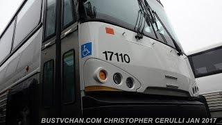 A FIRST LOOK AT BRAND NEW NJ TRANSIT MCI D4500 BUSES FOR DECAMP BUS LINES [upl. by Chlo744]