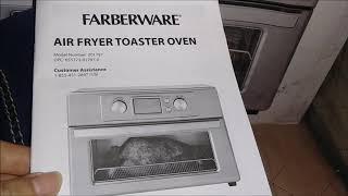 Farberware Air Fryer Toaster Oven Vlog [upl. by Etteniuqna]