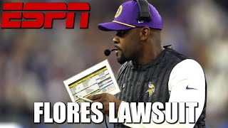 ESPN Brian Flores Lawsuit vs NFL Could Impact Head Coaching Chances [upl. by Almat393]