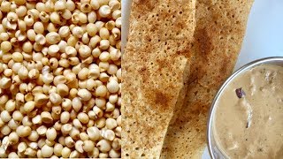 జొన్నలతో దోస ఇలా చేసుకోండిJowar dosa recipe sorghum dosa recipe [upl. by Gallagher43]