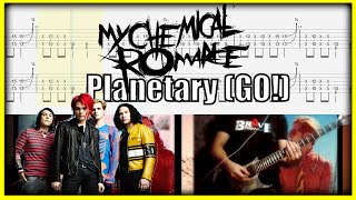 My Chemical Romance Planetary GO Guitar Cover With Tab [upl. by Adrienne]