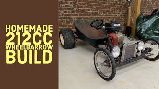 DIY wheelbarrow go kart build The Rat Bucket part 1 [upl. by Coats955]