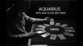 AQUARIUS  PLAN B WILL WORK PERFECTLY  WEEKLY TAROT READING  AUG 26TH TO SEPT 1ST 2024 [upl. by Otreblon]