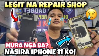 LEGIT REPAIR SHOP  NASIRA YUNG IPHONE 11 KO at MURA LANG PINAGAWA sa GREENHILLS [upl. by Becka]