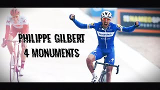 Philippe Gilbert I 4 Monuments [upl. by Aimekahs160]