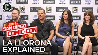 The Curse of La Llorona Explained by the Cast and Director [upl. by Hughie790]