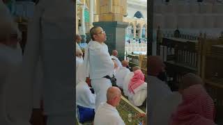 Beautiful voice in Makkah azan azansubuh shorts shortvideo naat recite foryou makkah haram [upl. by Yokoyama]