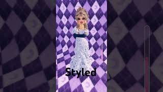 Styling disliked items in dress to impress dtiroblox [upl. by Ecadnak]