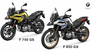 BMW F850GS vs F750GS  Summer Tour 2023 [upl. by Thenna]