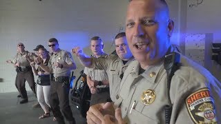 Georgia sheriffs office Lip Sync video goes viral with important message [upl. by Ysdnil]