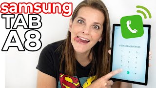 Samsung Galaxy TAB A8 el tablet BARATO con TELÉFONO [upl. by Ahsikrats]