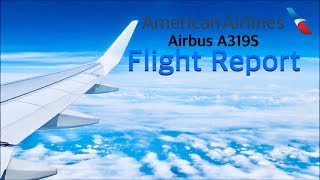 FLIGHT REPORT American Airlines Airbus A319 Sharklets  Miami MIA to Atlanta ATL  Main Cabin [upl. by Geneva]