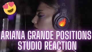 Ariana Grande Studio Footage Vocal Arranging The “Positions” Bridge Even More Respect For Her Now ❤ [upl. by Stephani48]