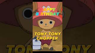 Happy birthday Tony  tony chopper thebattlegroundx onepiece [upl. by Weinberg669]