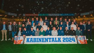 💬Der Kabinentalk 2024 Unsere Bagaluten und Sponsoren zu Gast im Ostseestadion💙🤍❤️ fch [upl. by Lilli]