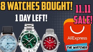 1 day left Aliexpress 1111 sale amp 8 purchases  The Watcher [upl. by Prebo]