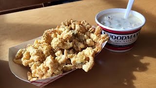 fried clams Woodmans of Essex Essex MA [upl. by Lynnelle]