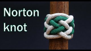 Norton knot on a 5L4B turks head knot [upl. by Peoples885]