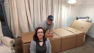 How To Assemble An IKEA Sofa [upl. by Jehius]