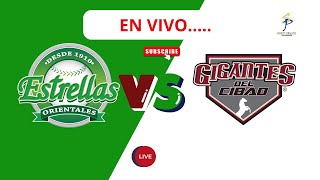 ESTRELLAS VS GIGANTES EN VIVO [upl. by Aynekal]