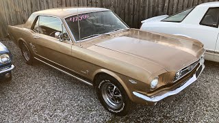 Test Drive 1966 Ford Mustang SOLD Maple Motors [upl. by Zadoc]