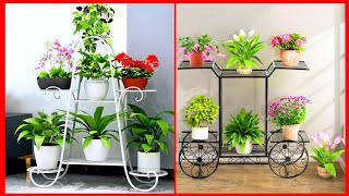 Uniquely Styles Plants ☘️ ☘️ Shelfs Stands  Indoors useable ideas [upl. by Nahttam]