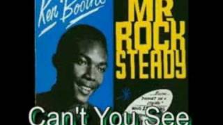 Ken Boothe Cant You See [upl. by Osnofledi]