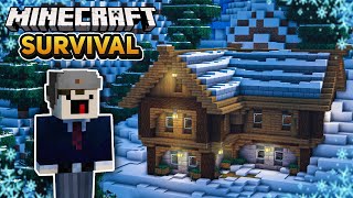 Starting A Medieval Town  Minecraft 118 Survival Lets Play 1 [upl. by Marget]