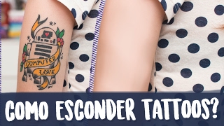 COMO ESCONDER TATUAGEM  Karen Bachini [upl. by Ahseinet]