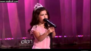 Sophia Grace amp Rosie Remixes Drakes quotThe Mottoquot On Ellen ShowREVIEW [upl. by Artinahs]