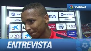 Entrevista a Deyverson tras el Levante UD 10 Villarreal CF [upl. by Oirramed]