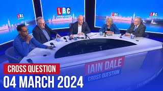 Cross Question with Iain Dale 0403  Watch Again [upl. by Assenna]