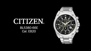 CITIZEN Watch BL538066E 작동법 설명 calE820 [upl. by Geesey]