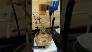 Soxhlet Extraction Experiment [upl. by Auqcinahs188]