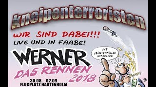 Kneipenterroristen  Nüchtern bin ich schüchtern  Werner Rennen 2018 [upl. by Hammerskjold]