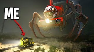 CHOO CHOO CHARLES THE HORROR TRAIN IS LIVE  Spider Train Gameplay  Fear Seeker [upl. by Aramat]