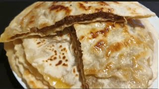 keema naan Recipe on tawa Qeemay walay Naan By NB Food Secrets [upl. by Kellene]