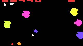 Atari 2600 Game Asteroids 1981 Atari [upl. by Johnna]