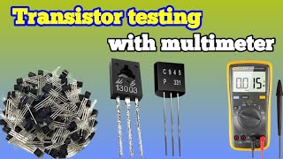 13003 Transistor vs C945 transistor testing with multimeter  13003 13007 C945 shortsfeedmotor [upl. by Maharva548]