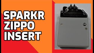 Sparkr Zippo Lighter Dual Arc Electric Lighter Insert Unboxing and Review [upl. by Letty]