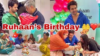 Ruhaan ka 1st Birthday  Alhamdulillah 🤲❤️  Shoaib Ibrahim  vlog [upl. by Aleac]