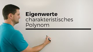 Eigenwerte Charakteristisches Polynom Matrizen Abbildungen  Mathe by Daniel Jung [upl. by Mal654]