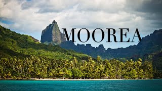 MOOREA ISLAND 4K  French Polynesia [upl. by Trix]